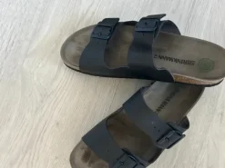 Dr. Brinkmann Schlupfsandalen schwarz Gr. 43