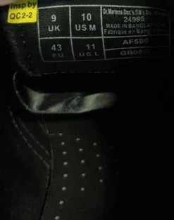 Dr. Martens 1461 Virgina Leder Oxford 43 schwarz