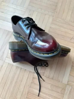 Dr. Martens Budapester 1461 Cherry red in Größe 38