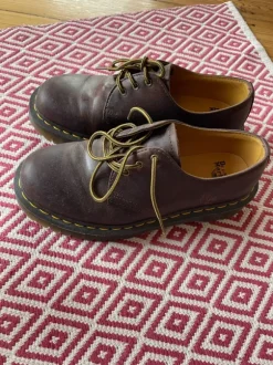 Dr Martens Leder Halbschuhe Braun 40