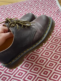 Dr Martens Leder Halbschuhe Braun 40