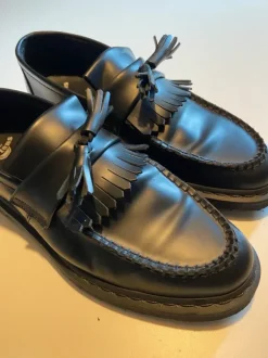 Dr. Martens Leder Loafer in schwarz