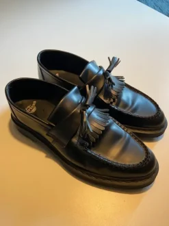 Dr. Martens Leder Loafer in schwarz