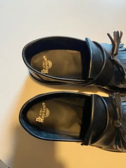Dr. Martens Leder Loafer in schwarz