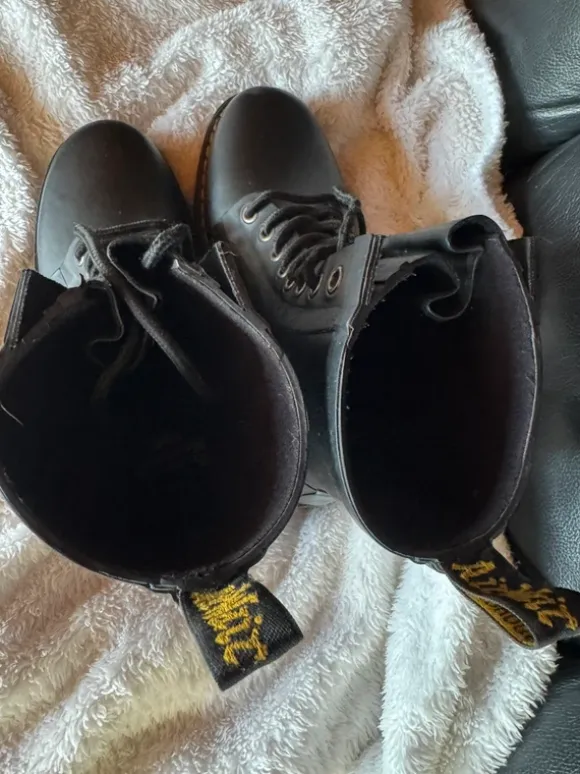 Dr. Martens zwarte laarzen
