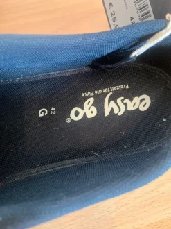 Easy Go Slipper Blau Gr. 42 - NEU - Weite G - Unisex Sneaker