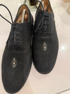 Echte Rochen Schnürschuh 43