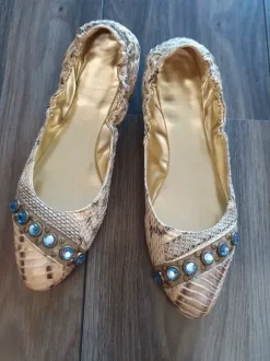 Echtleder Ballerina Ballerinas Gr. 39
