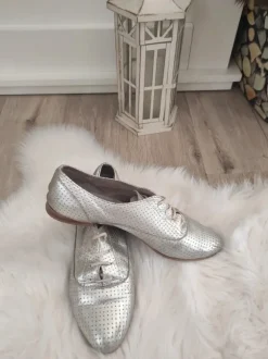 Echtleder Schnürschuhe Gr. 39