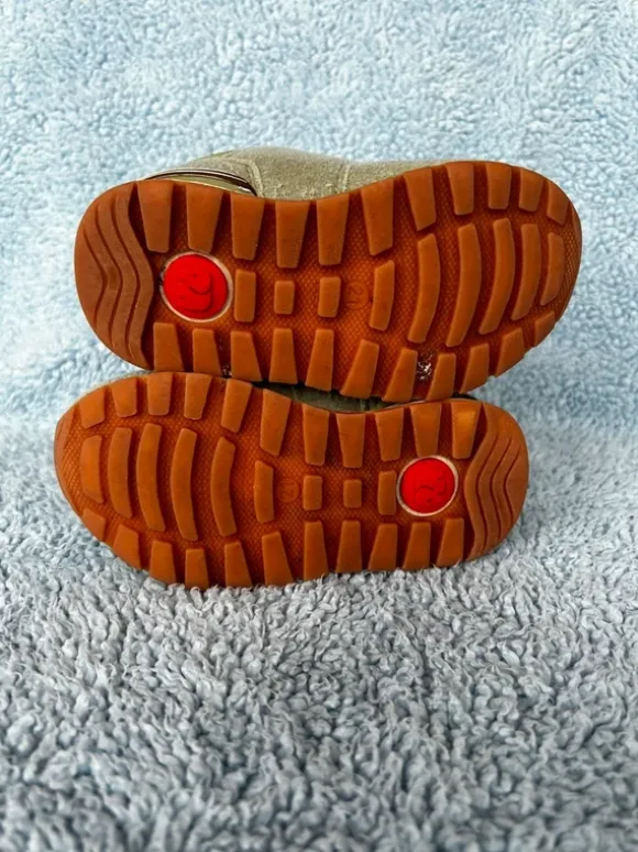 Elefanten Lauflernschuhe Gr. 21 – grün/braun