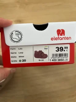 Elefanten Schuhe Neu Klettverschluss