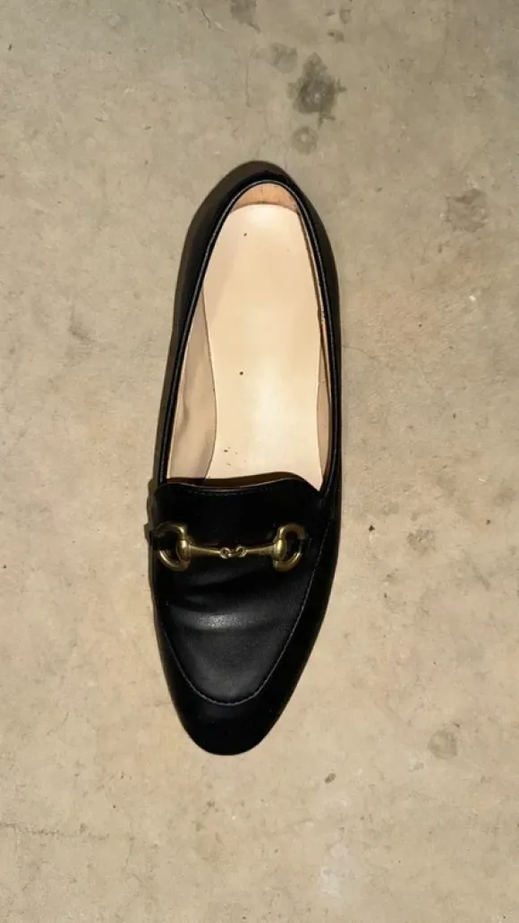Elegante Mokassins/Loafer mit Gold Verzierung