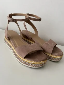 Elegante Sandale Rosa Sommersandale