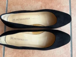 Elegante schwarze Slipper von Peter Kaiser