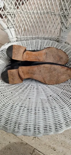 eleganter Brogues Lederschuh