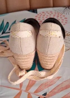Espadrilles compensées noires Kiabi pointure 39