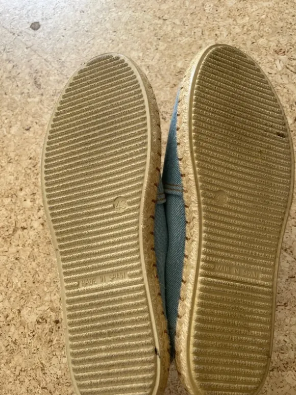Espadrilles in blau