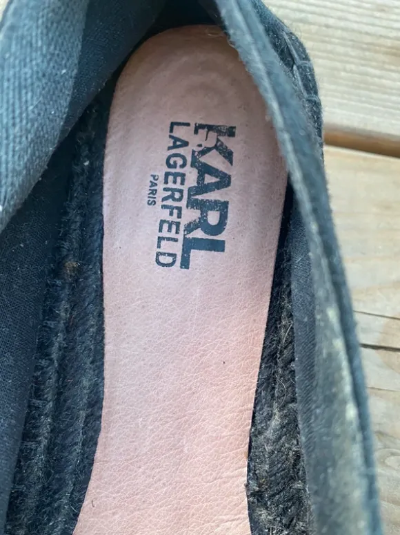 Espadrilles Karl lagergeld