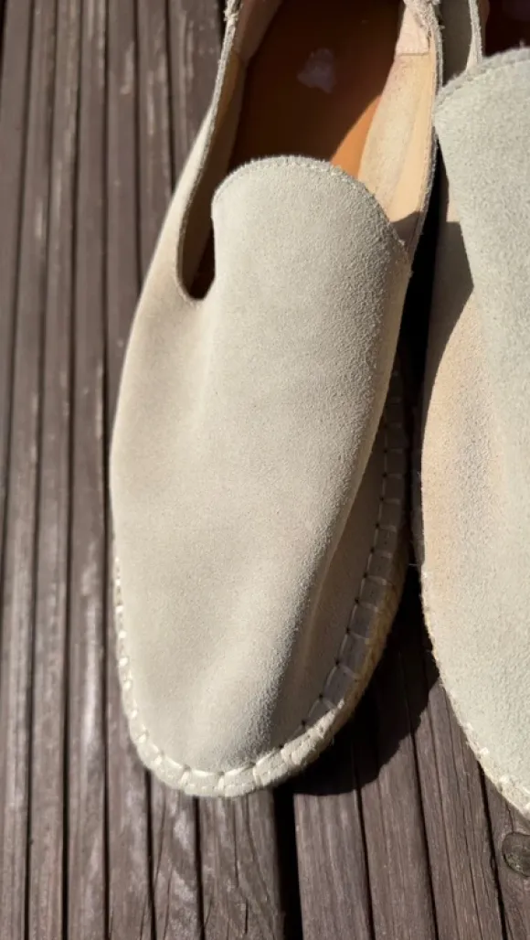 Espadrilles Leder