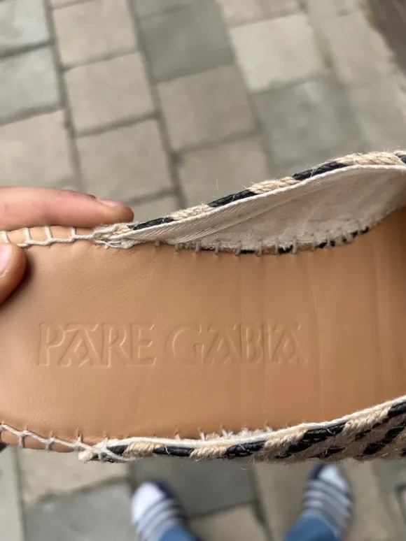 Espadrilles pare gabia
