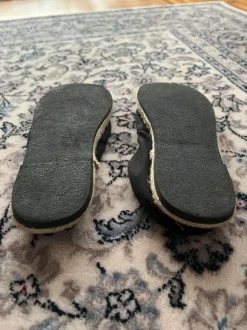 Espadrillis Stroh Schlappen Größe 39