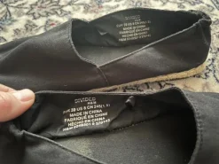 Espadrillis Stroh Schlappen Größe 39