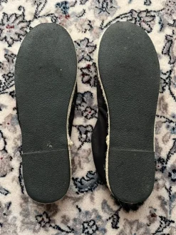 Espadrillis Stroh Schlappen Größe 39