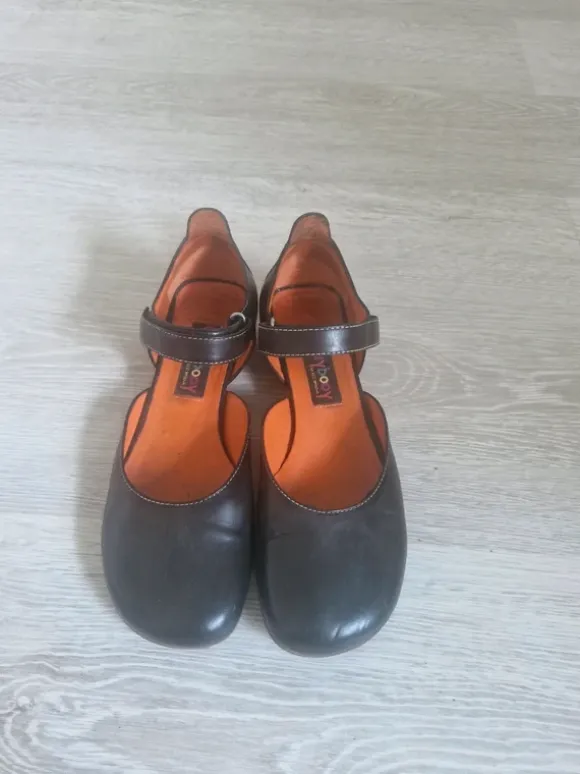 Everybody Spangenpumps in 39,5 schwarz