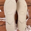 Flache Brautschuhe mit Häkelspitze von noni in Größe 39