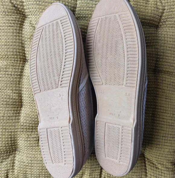 💚Freizeitschuhe, beige, Größe 44💚