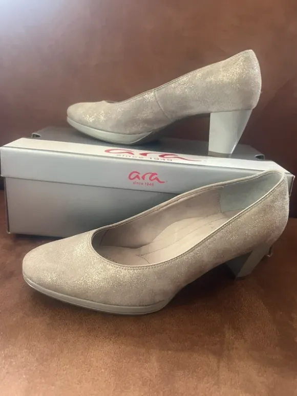 Funkelnde ara Pumps "Caruso Chiara" - Gr. 3.5 (36), wie NEU