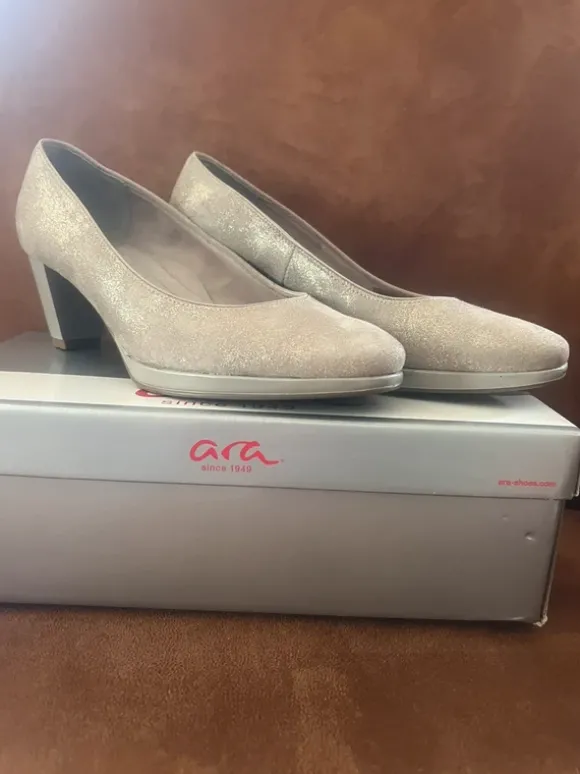 Funkelnde ara Pumps "Caruso Chiara" - Gr. 3.5 (36), wie NEU