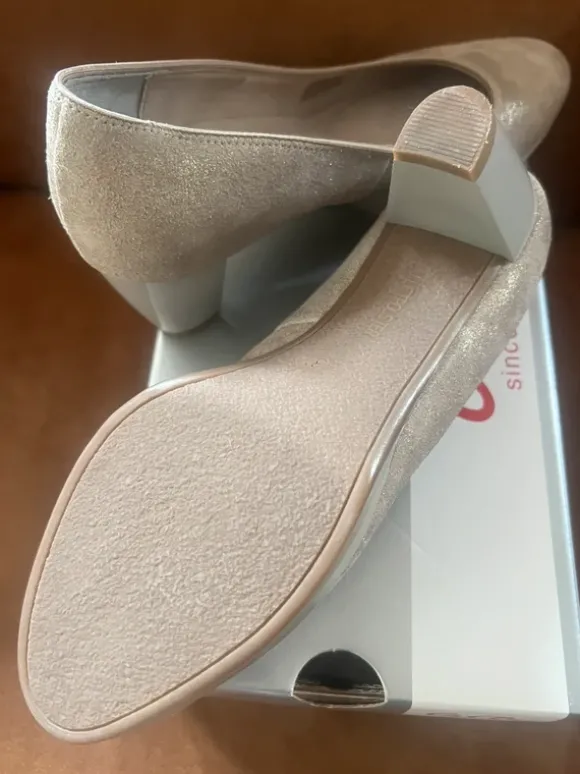 Funkelnde ara Pumps "Caruso Chiara" - Gr. 3.5 (36), wie NEU