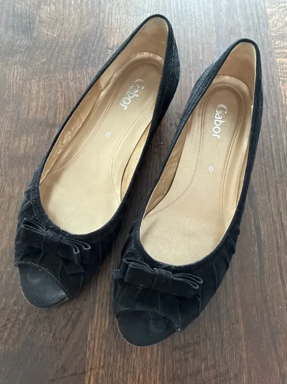 Gabor Ballerina mit kl. Absatz Gr. 6