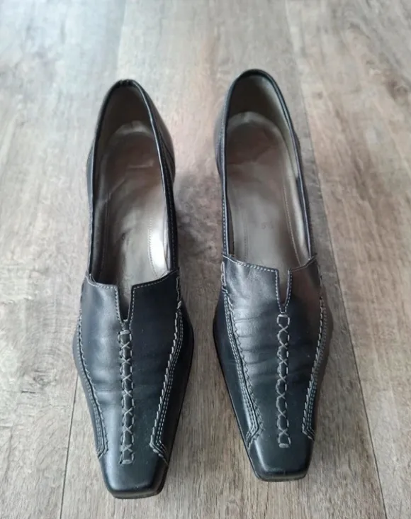 Gabor Leder Loafer Schwarz Gr. 38,5 Office Siren Corporate Core Style