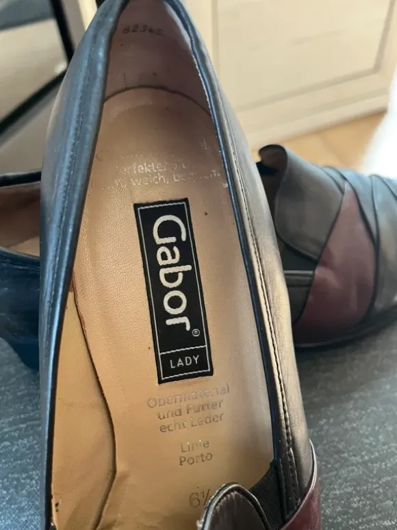 Gabor Lederpumps Gr. 6 1/2 , 39,5
