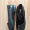 Gabor leder-slipper / Mokassins Schwarz Gr. 4,5 (37.5) Sehr guter