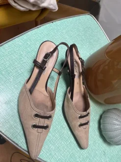 Gabor Sling-Pumps Wildleder 37 1/2