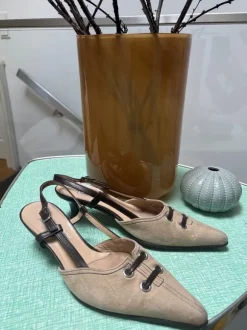 Gabor Sling-Pumps Wildleder 37 1/2
