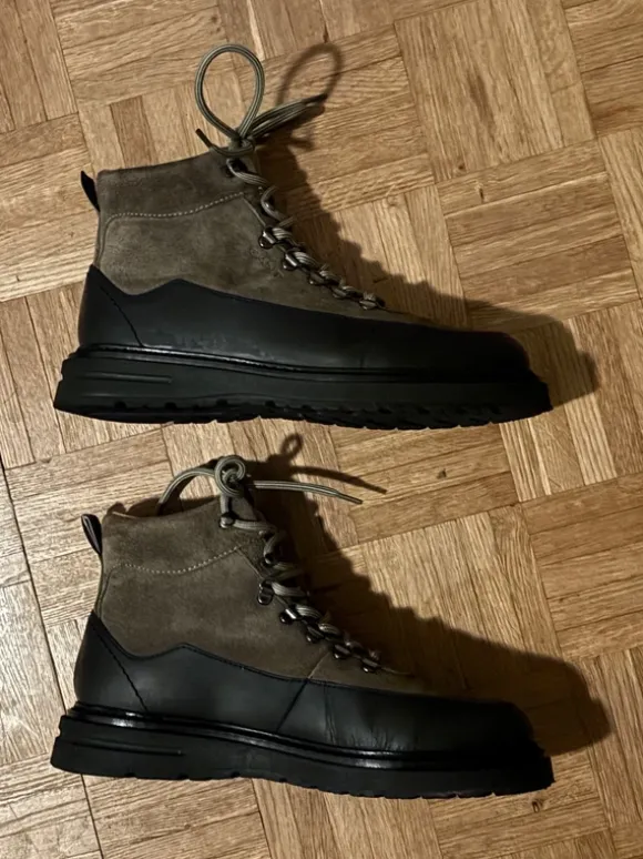 GANT Boots oliv grün schwarz Gr. 44 wie NEU
