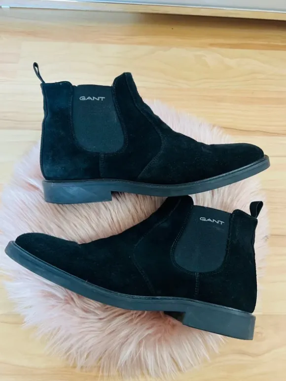 Gant Chelsea Boots aus Wildleder – Größe 46 – wie neu