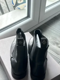 Gant Lederstiefel Damen schwarz