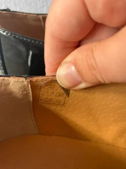 Gents lak leren schoenen zwart