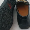 Geox Damen Halbschuh, schwarz Leder gr. 40