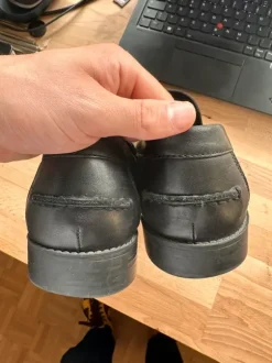 Geox Leder Loafer | Schwarz | Größe 42