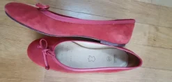 Geox Wildleder Ballerina rot Gr. 40