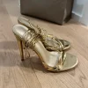 Geschnürte Sandalen High Heels PLT