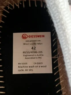 Giesswein Wool Loafer Men Schuhe