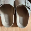 Glitzernde Sommer-Sandalen in Beige – super bequem & stylisch