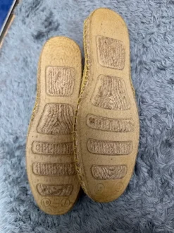 Gold glitzernde Espadrilles in der Größe 41 Neu